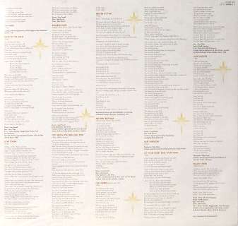 Brian May 'Back To The Light' UK LP inner sleeve