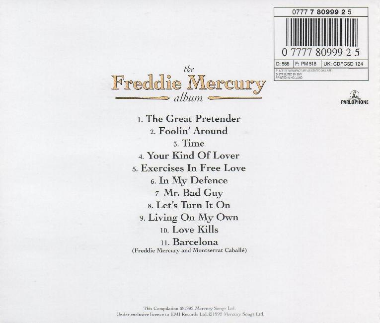 UK CD back sleeve