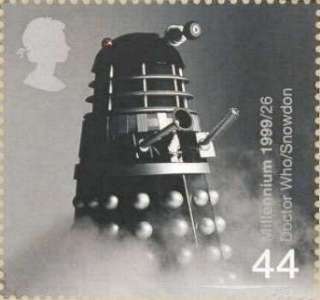 Freddie Mercury 'Mercury's Magic' Dalek stamp