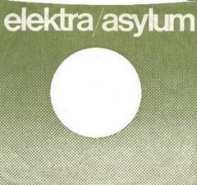 USA Elektra record company sleeve