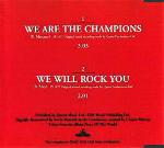 Queen 'We Are The Champions'