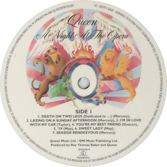 UK 2009 LP label