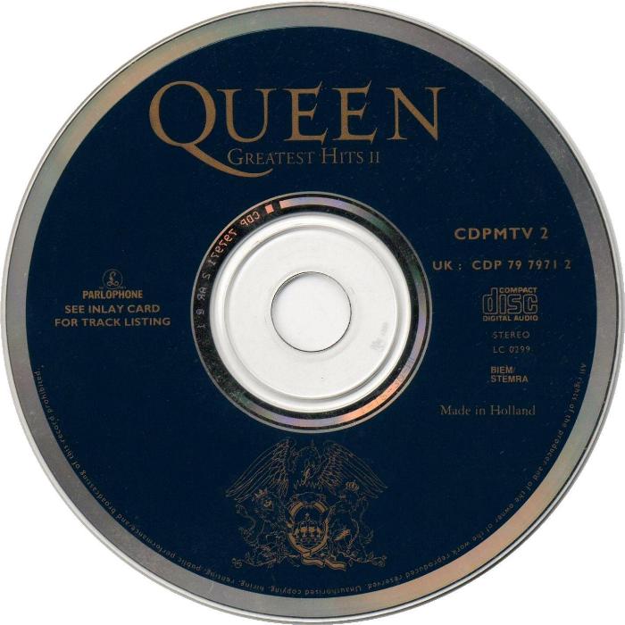 UK CD disc