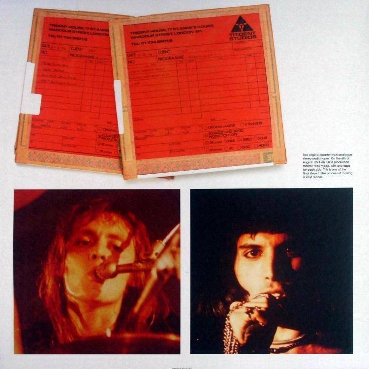 2 LP set disc 2 inner sleeve