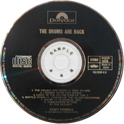 Japanese CD disc