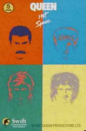 Queen 'Hot Space' phonecard