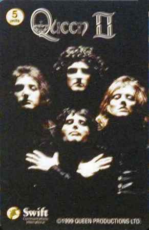 Queen 'Queen II' phonecard