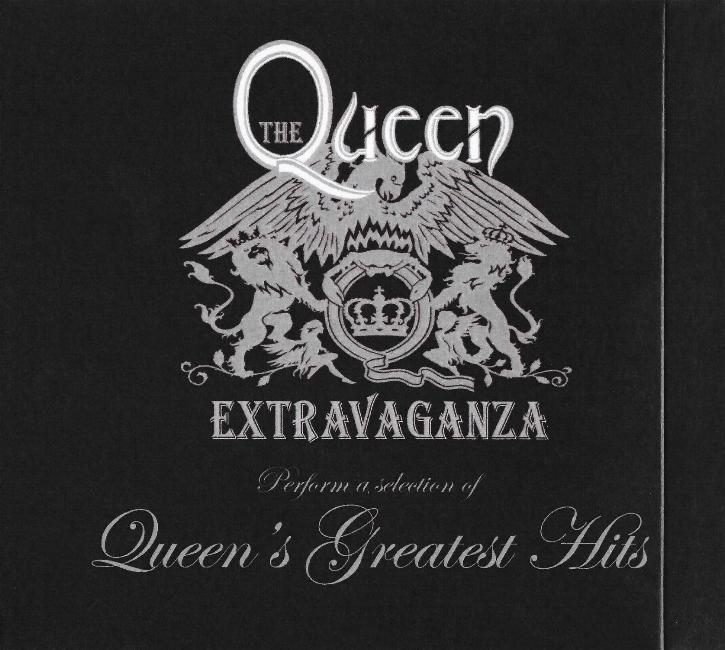 The Queen Extravaganza 'A Night At The Apollo' CD inner sleeve