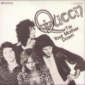 Queen 'Tie Your Mother Down' German 7" front sleeve