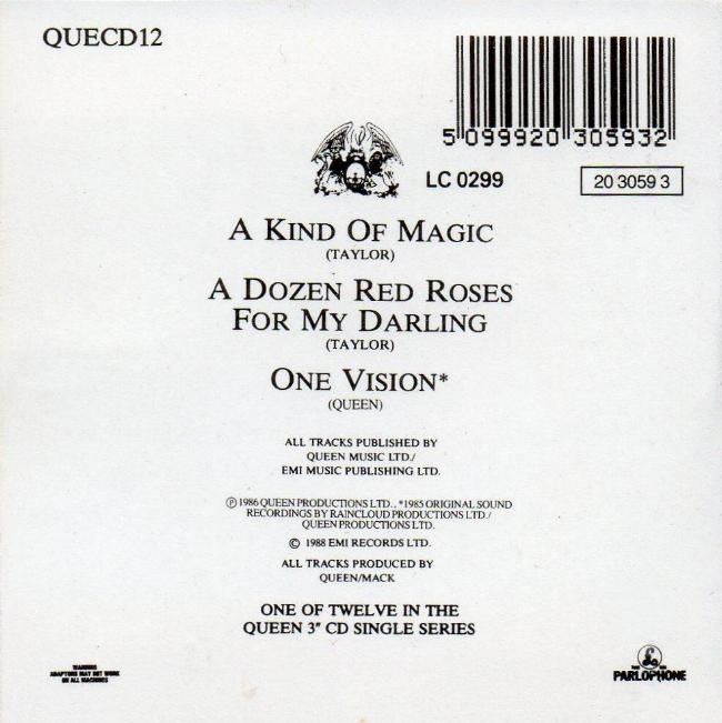 Queen 'A Kind Of Magic'