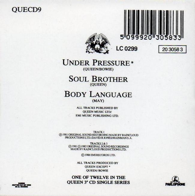 Queen 'Under Pressure'