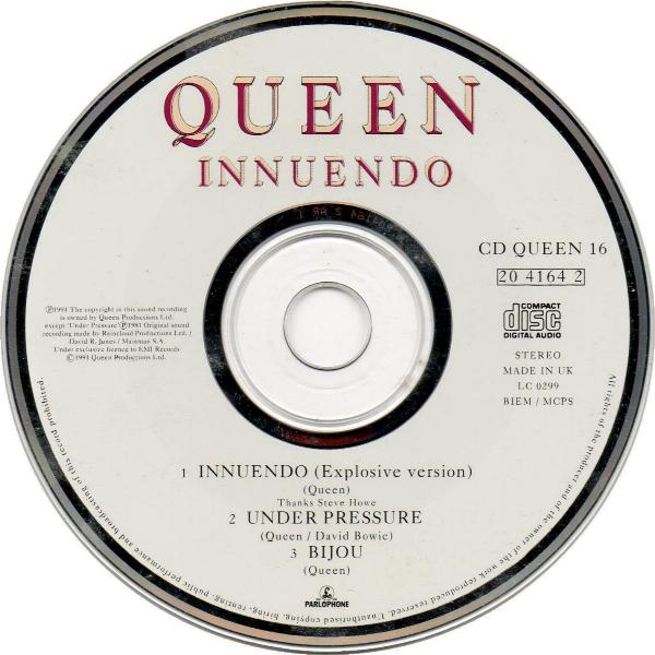 UK CD disc