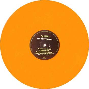 UK 12" promo coloured vinyl