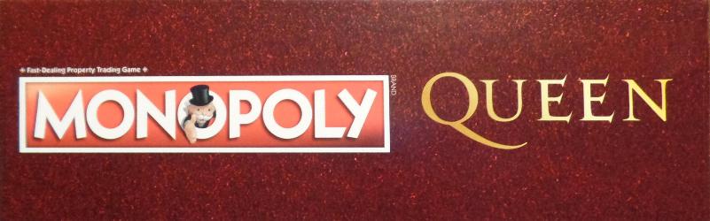 Queen Monopoly outer box side