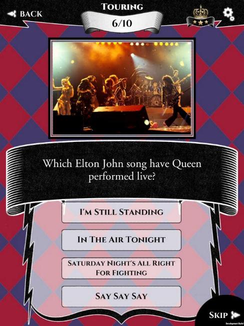 'Queen: Play The Game' App