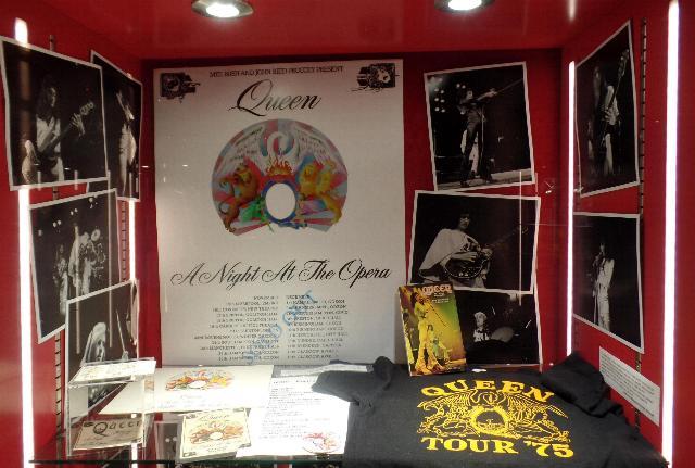 'A Night At The Opera' tour memorabilia