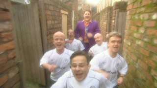 Peter Kay, Albert Wilkinson, Trevor Jones, Craig Salisbury, Big Mick and Nick Read