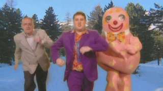 Peter Kay, Jim Bowen and Mr Blobby