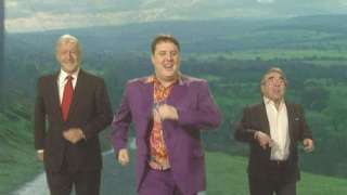 Peter Kay, Michael Parkinson and Ronnie Corbett